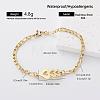 Valentine's Day 304 Stainless Steel Link Bracelets for Women AM7429-3-1