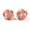 Fruit Round Resin Beads RESI-T059-03H-2