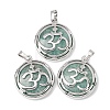 Natural Amazonite Pendants GG-CBA0251-10F-P-1