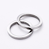 Non-Tarnish 304 Stainless Steel Linking Rings for Jewelry Making STAS-G215-26-P02-2