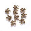 Tibetan Style Alloy Charms TIBEP-A123292-AB-FF-3