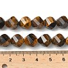 Natural Tiger Eye Beads Strands G-C267-B16-5