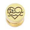 Constellation Golden Tone Wax Seal Brass Stamp Heads LS-STAM-P002-02G-10-1