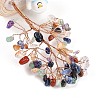 Natural Mixed Stone Chips Tree of Life Decorations DJEW-B013-03B-2