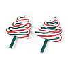 Handmade Polymer Clay Pendants CLAY-N013-32A-02-2