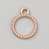 Alloy Open Back Bezel Pendants FIND-WH0152-473O-RG-1