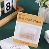 40Pcs 4 Style Brass & 304 Stainless Steel Leverback Earrings Findings FIND-BBC0002-78-6