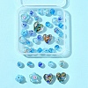 38Pcs Handmade Bumpy Glass Beads LAMP-FS0001-40-6