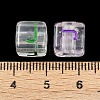 Acrylic European Beads MACR-I042-01J-3
