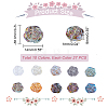 270Pcs 10 Colors Transparent Electroplate Glass Beads Strands EGLA-GA0001-12-2