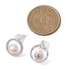 Natural Pearl Ear Studs EJEW-P286-12P-3