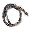 Natural Dragon Veins Agate Beads Strands G-G177-E16-01-3