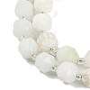 Natural Green Opal Beads Strands G-O201B-135G-3