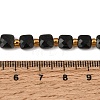 Natural Obsidian Beads Strands GG-CBA96AE-A05-6x6mm-5