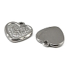 304 Stainless Steel Pendants STAS-Z198-01P-2