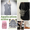 Polyester Fringe Lace Trim DIY-WH0671-008F-6