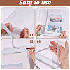 Erasable PVC Hanging Price Tags with Rope LS-CDIS-WH0021-069D-02-4