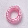 Polyester Cord Beads WOVE-K001-B28-1