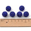 Grade A Rhinestone Pave Disco Ball Beads RB-Q105-9-4