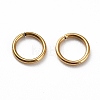Ion Plating(IP) 304 Stainless Steel Open Jump Rings STAS-R060-5x0.7-G-1