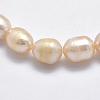 Natural Cultured Freshwater Pearl Beads Strands PEAR-K003-26C-01-3
