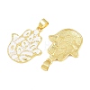 Brass Pendants KK-CBA3FD6-02G-4