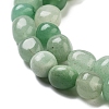 Natural Green Aventurine Beads Strands G-D081-A12-01-4