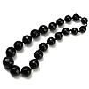 Dyed & Heated Natural Agate Graduated Beads Strands GG-CBA007A-D11-01B-3