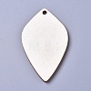 Unfinished Blank Poplar Wood Big Pendants WOOD-D021-12-2