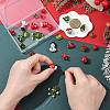 26Pcs 13 Styles Handmade Lampwork Beads LAMP-FS0001-75-5