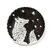 Animal Enamel Safety Pin Brooch JEWB-H013-02AS-05-1