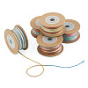 5 Rolls 5 Colors Segment Dyed Macrame Cotton Cord OCOR-TA0004-05B-3