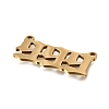 304 Stainless Steel Pendants STAS-D382-04I-G-2