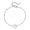 Brass Link Bracelets BJEW-JB12886-2