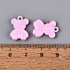 Spray Painted Alloy Pendants PALLOY-Q466-03A-3
