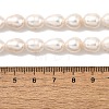 Natural Cultured Freshwater Pearl Beads Strands PEAR-I007-01F-02A-5