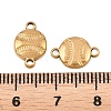 304 Stainless Steel Sports Ball Links Connector Charms STAS-Z203-10G-02-3