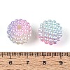 Imitation Pearl Acrylic Beads OACR-T004-15mm-11-2