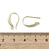 Brass Micro Pave Cubic Zirconia Earring Hooks KK-C048-14D-G-3