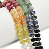 Natural & Synthetic Mixed Stone Beads Strands G-G317-A03-3x6mm-1