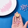 Transparent Acrylic Beads TACR-YW0001-03E-4