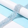 Natural Aquamarine Beads Strands LS-G-K315-A01-2