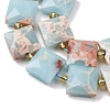 Synthetic Shoushan Stone Beads Strands G-F839-A27-01-4