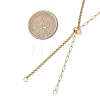 2MM 304 Stainless Steel Mixed Chain Slider Necklace Making AJEW-JB01558-01-2