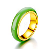 201 Stainless Steel Enamel Finger Rings FS-WGF3AA7-03-3