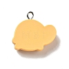 Opaque Resin Pendants X-RESI-G043-E05-3