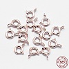 925 Sterling Silver Spring Ring Clasps STER-K167-076A-RG-3