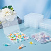 Transparent Plastic Storage Boxes CON-WH0095-62B-5