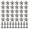 200 Bags Zinc Alloy Decorative Rivets FIND-FH0017-89-1