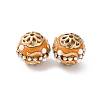 Handmade Resin Indonesia Round Beads IPDL-P005-16KCG-01-1